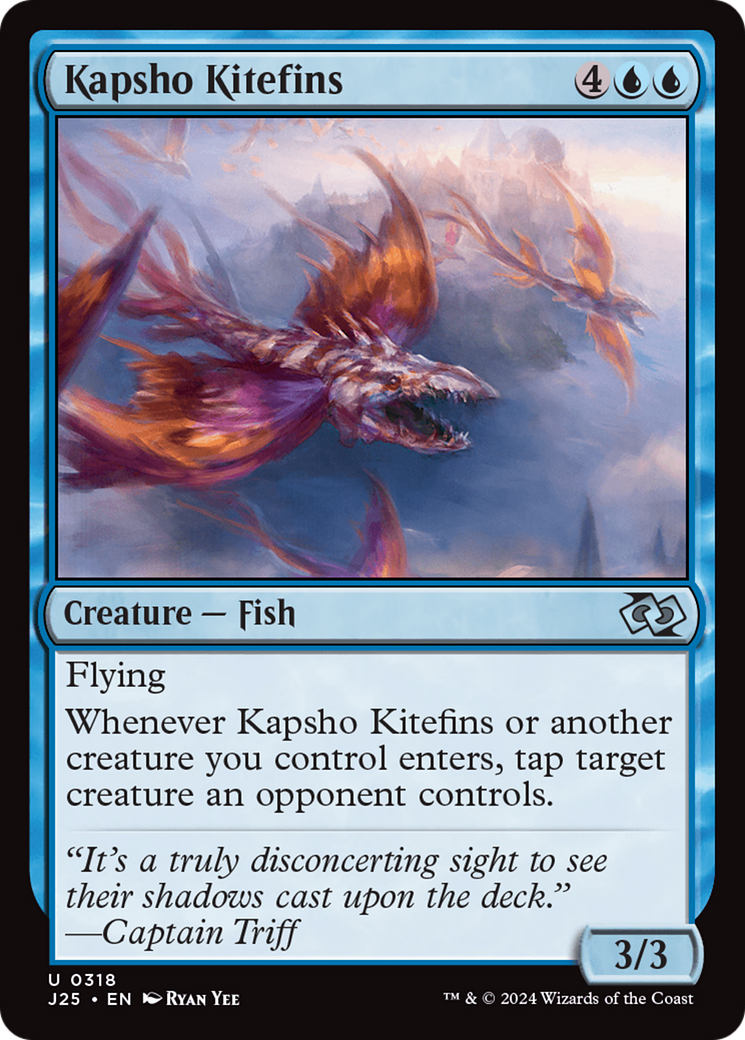 Kapsho Kitefins [Foundations Jumpstart] | Gear Gaming Bentonville