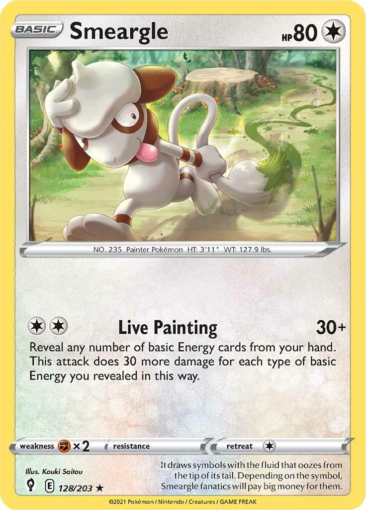 Smeargle (128/203) [Sword & Shield: Evolving Skies] | Gear Gaming Bentonville