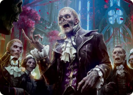 Undead Butler Art Card [Innistrad: Crimson Vow Art Series] | Gear Gaming Bentonville