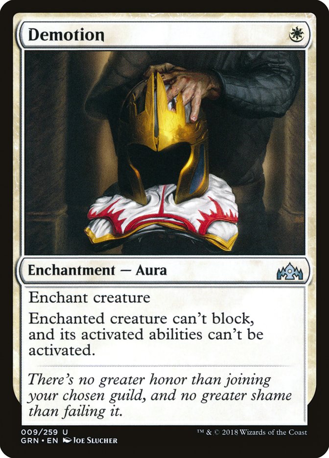 Demotion [Guilds of Ravnica] | Gear Gaming Bentonville