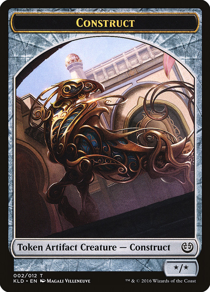 Construct Token (002/012) [Kaladesh Tokens] | Gear Gaming Bentonville