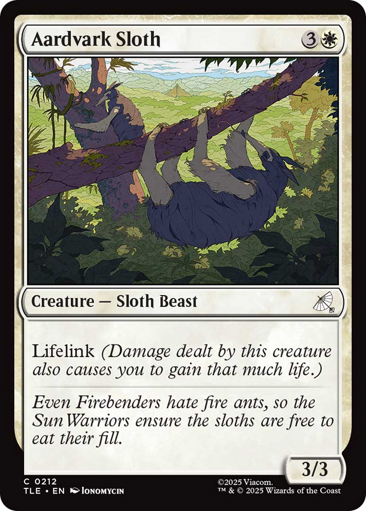 Aardvark Sloth [Avatar: The Last Airbender: Eternal-Legal] | Gear Gaming Bentonville