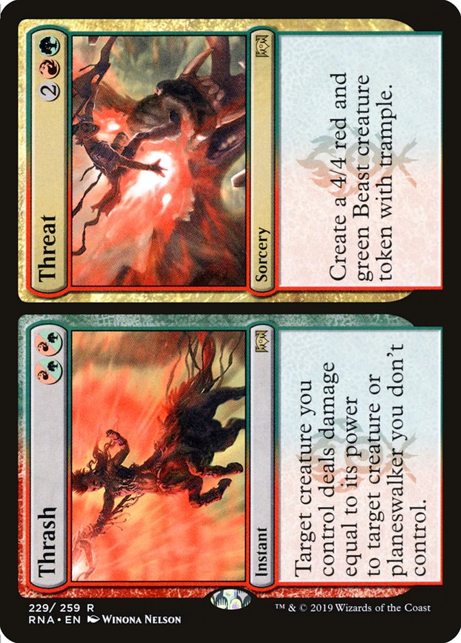 Thrash // Threat [Ravnica Allegiance] | Gear Gaming Bentonville