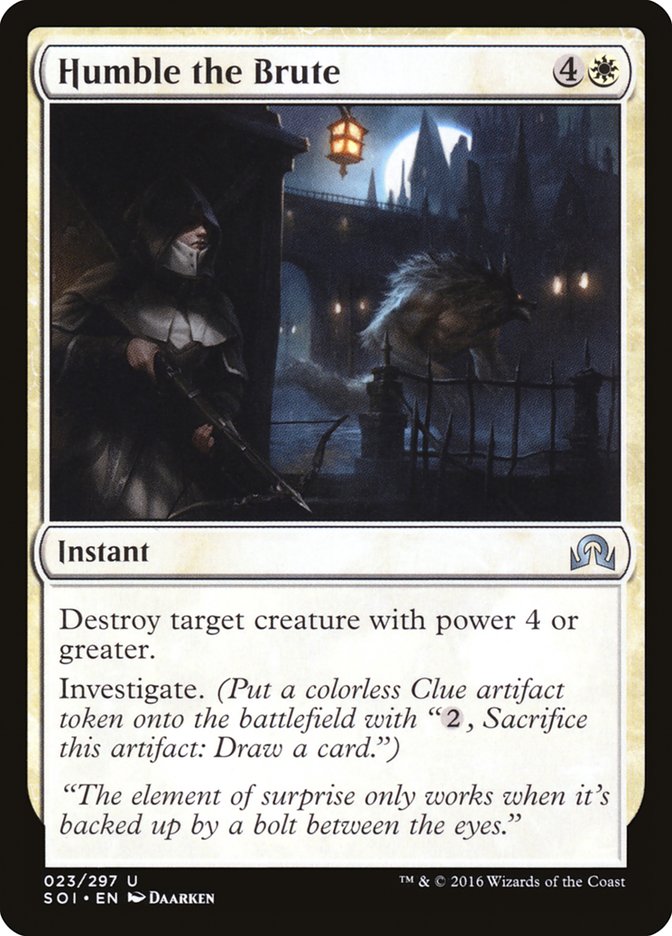 Humble the Brute [Shadows over Innistrad] | Gear Gaming Bentonville