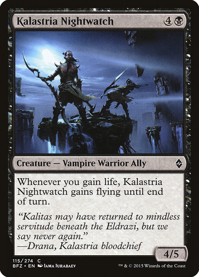 Kalastria Nightwatch [Battle for Zendikar] | Gear Gaming Bentonville