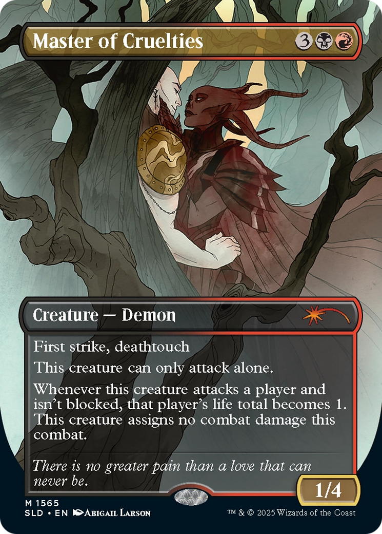 Master of Cruelties (Rainbow Foil) [Secret Lair Drop Series] | Gear Gaming Bentonville