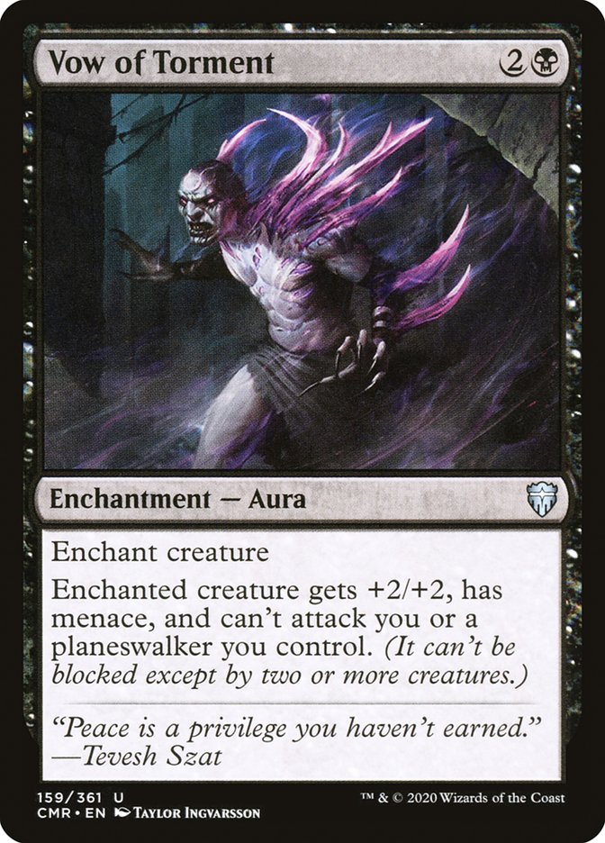 Vow of Torment [Commander Legends] | Gear Gaming Bentonville