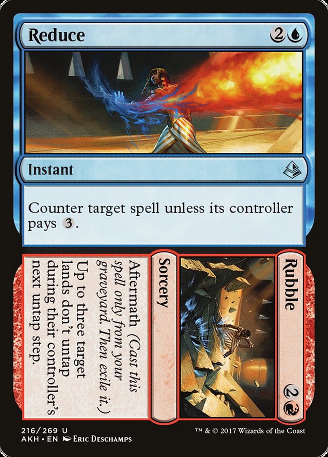 Reduce // Rubble [Amonkhet] | Gear Gaming Bentonville