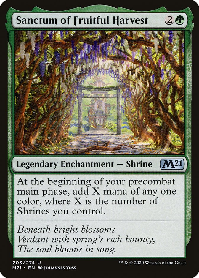 Sanctum of Fruitful Harvest [Core Set 2021] | Gear Gaming Bentonville