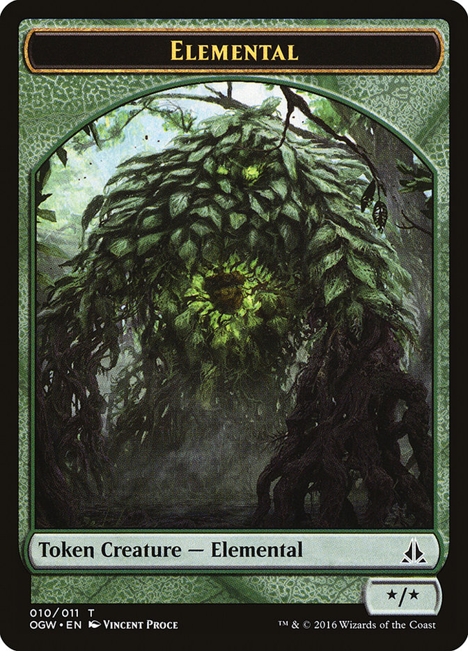 Elemental Token (010/011) [Oath of the Gatewatch Tokens] | Gear Gaming Bentonville