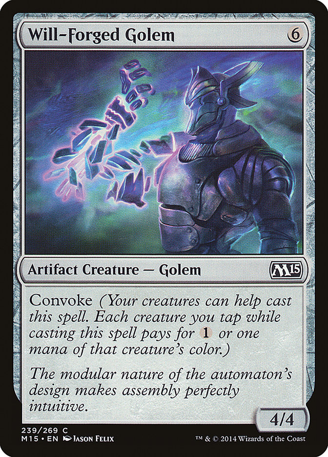 Will-Forged Golem [Magic 2015] | Gear Gaming Bentonville