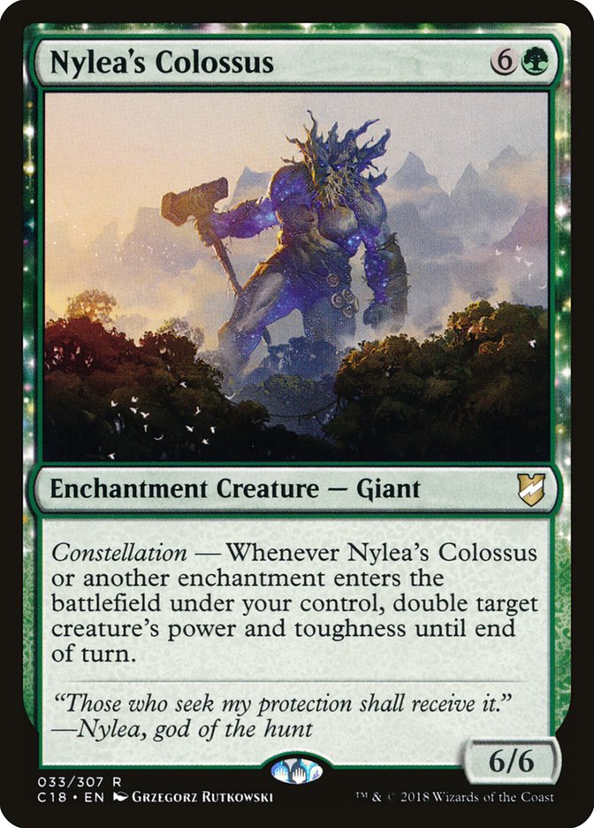 Nylea's Colossus [Commander 2018] | Gear Gaming Bentonville