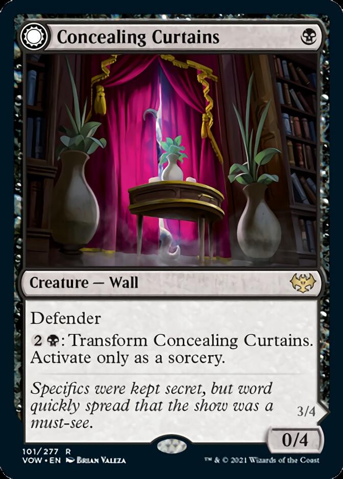 Concealing Curtains // Revealing Eye [Innistrad: Crimson Vow] | Gear Gaming Bentonville