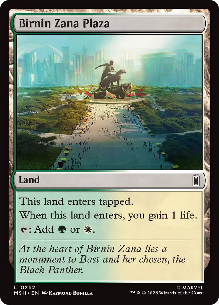 Birnin Zana Plaza [Marvel Super Heroes] | Gear Gaming Bentonville