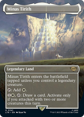 Minas Tirith (Borderless Alternate Art) (341) [The Lord of the Rings: Tales of Middle-Earth] | Gear Gaming Bentonville