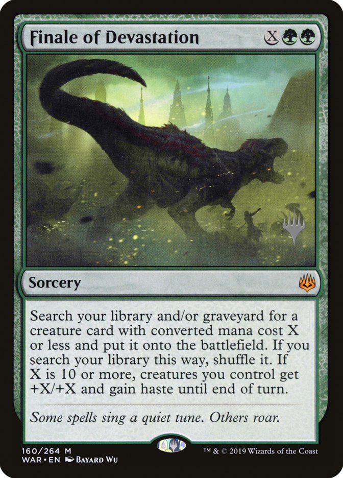 Finale of Devastation (Promo Pack) [War of the Spark Promos] | Gear Gaming Bentonville