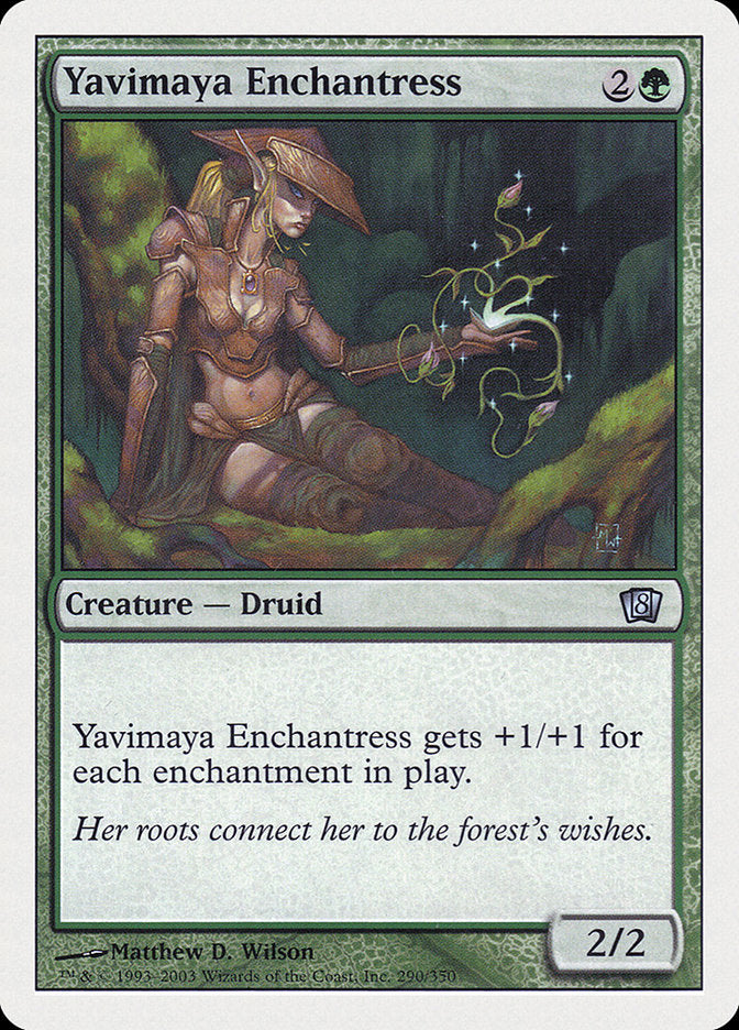 Yavimaya Enchantress [Eighth Edition] | Gear Gaming Bentonville