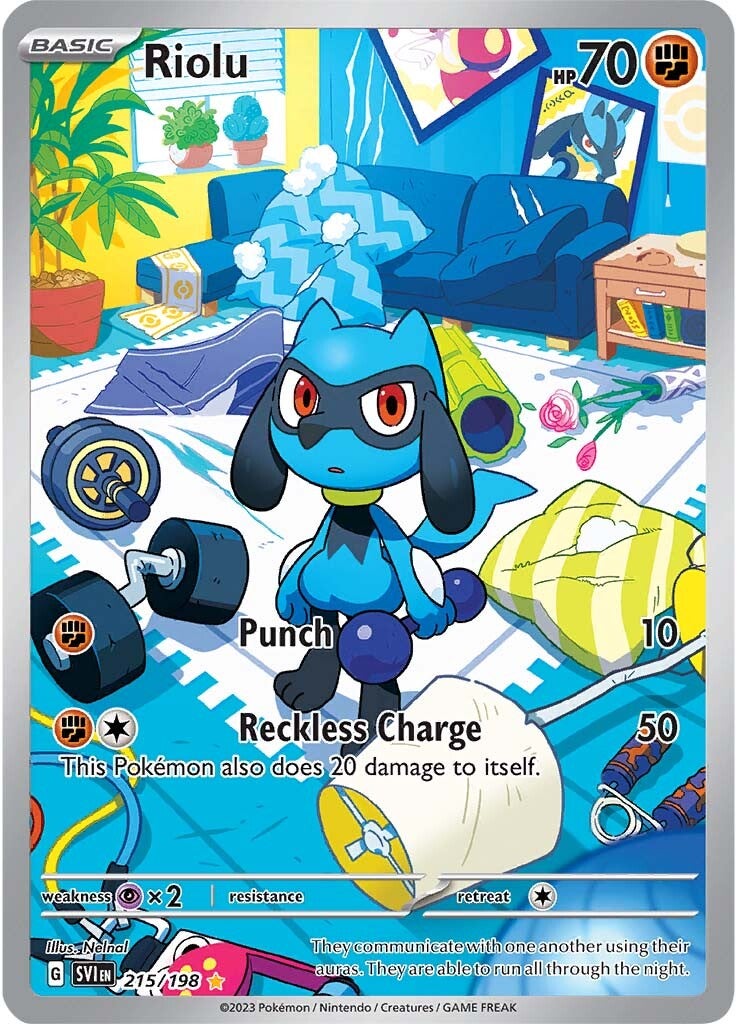 Riolu (215/198) [Scarlet & Violet: Base Set] | Gear Gaming Bentonville