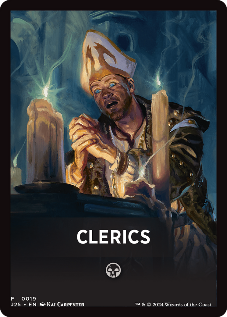 Clerics Theme Card [Foundations Jumpstart Front Cards] | Gear Gaming Bentonville