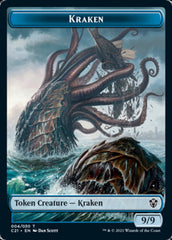 Wurm // Kraken Double-Sided Token [Commander 2021 Tokens] | Gear Gaming Bentonville