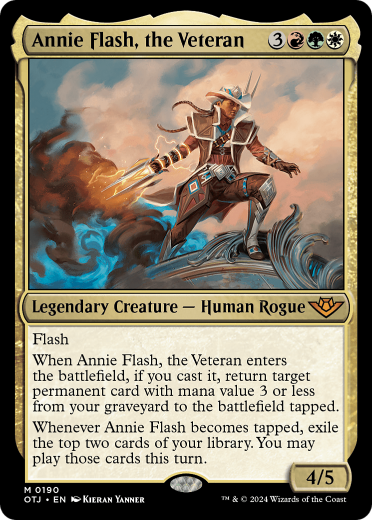 Annie Flash, the Veteran [Outlaws of Thunder Junction] | Gear Gaming Bentonville