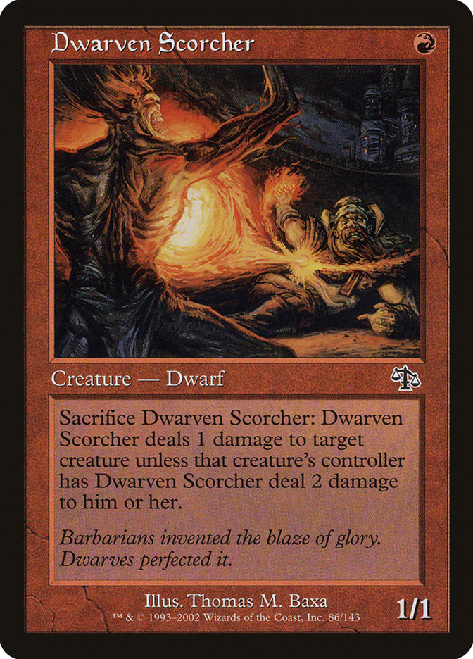 Dwarven Scorcher [Judgment] | Gear Gaming Bentonville