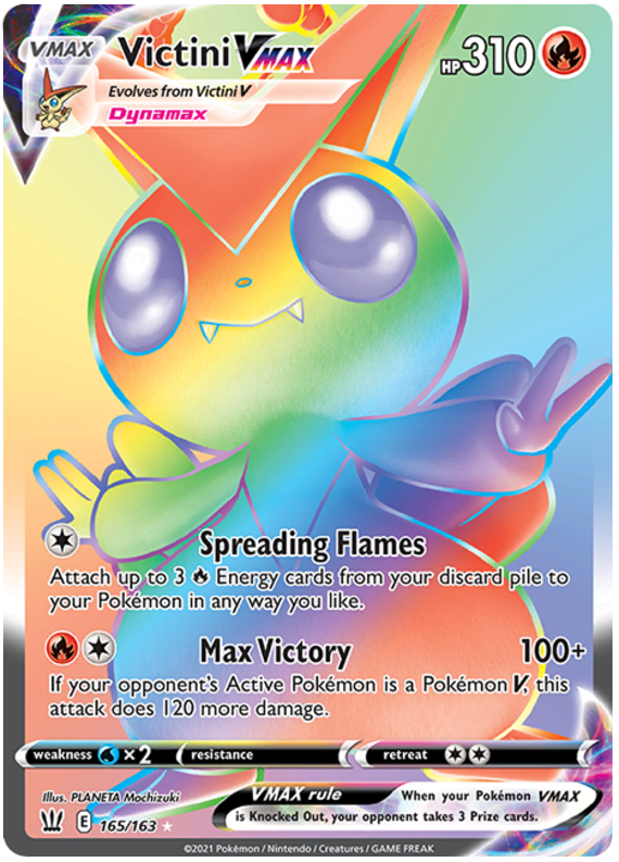 Victini VMAX (165/163) [Sword & Shield: Battle Styles] | Gear Gaming Bentonville