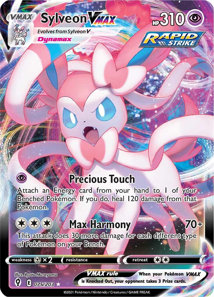 Sylveon VMAX (075/203) [Sword & Shield: Evolving Skies] | Gear Gaming Bentonville