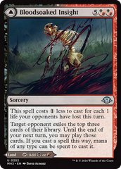 Bloodsoaked Insight // Sanguine Morass [Modern Horizons 3] | Gear Gaming Bentonville