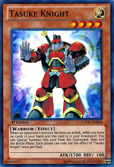Tasuke Knight [GAOV-EN004] Super Rare | Gear Gaming Bentonville