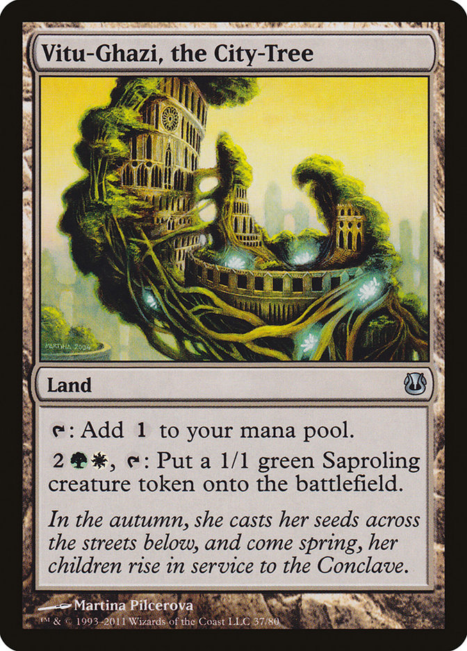 Vitu-Ghazi, the City-Tree [Duel Decks: Ajani vs. Nicol Bolas] | Gear Gaming Bentonville