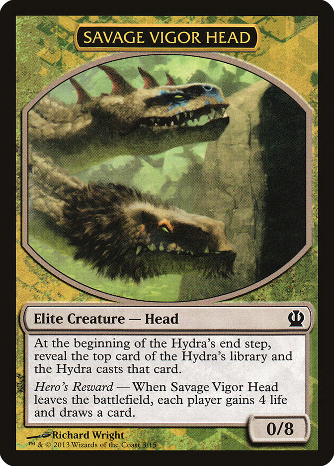 Savage Vigor Head [Theros Face the Hydra] | Gear Gaming Bentonville