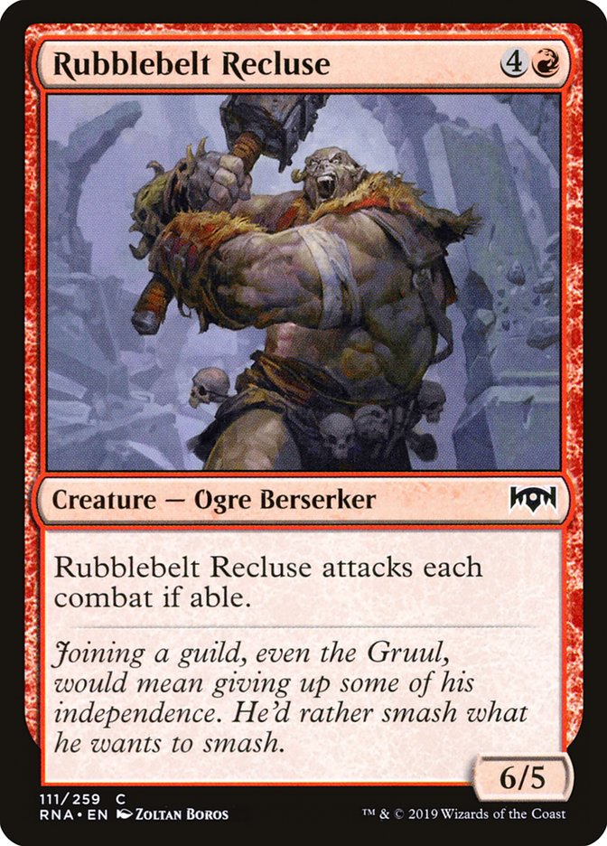 Rubblebelt Recluse [Ravnica Allegiance] | Gear Gaming Bentonville