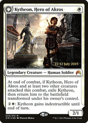 Kytheon, Hero of Akros // Gideon, Battle-Forged [Magic Origins Prerelease Promos] | Gear Gaming Bentonville