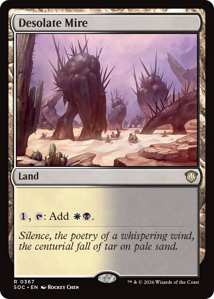 Desolate Mire [Secrets of Strixhaven Commander] | Gear Gaming Bentonville