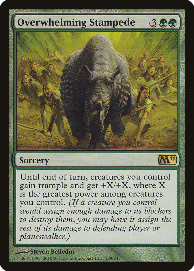 Overwhelming Stampede [Magic 2011] | Gear Gaming Bentonville