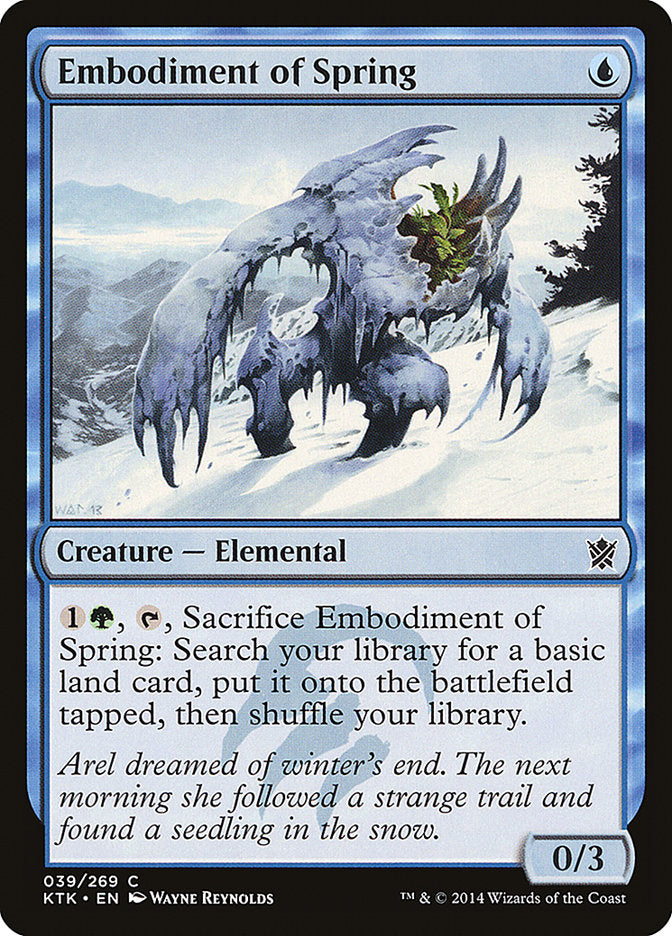 Embodiment of Spring [Khans of Tarkir] | Gear Gaming Bentonville