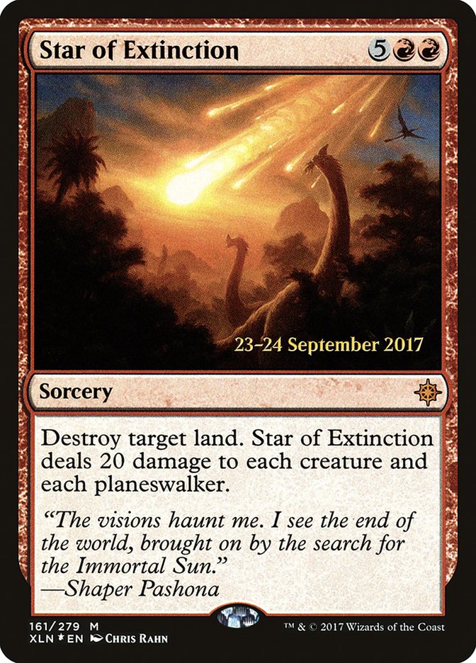 Star of Extinction [Ixalan Prerelease Promos] | Gear Gaming Bentonville