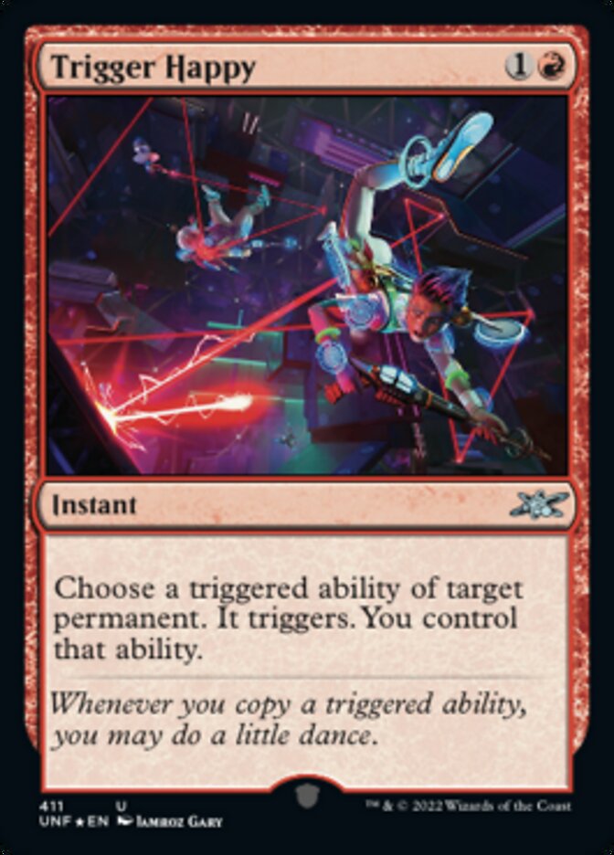 Trigger Happy (Galaxy Foil) [Unfinity] | Gear Gaming Bentonville