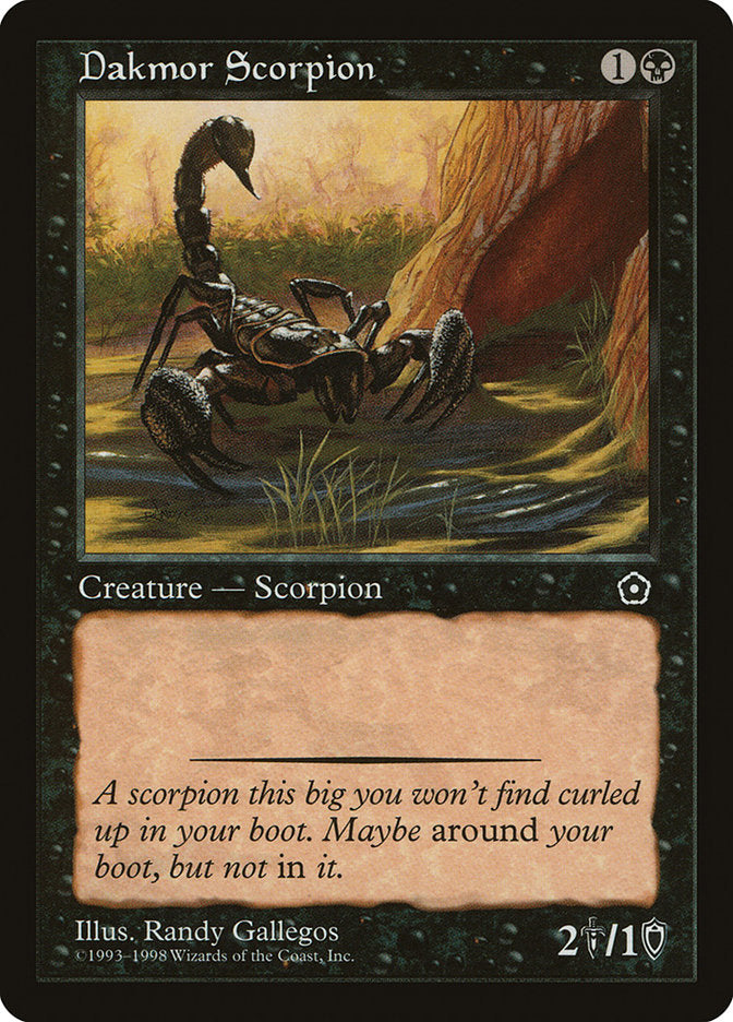 Dakmor Scorpion [Portal Second Age] | Gear Gaming Bentonville