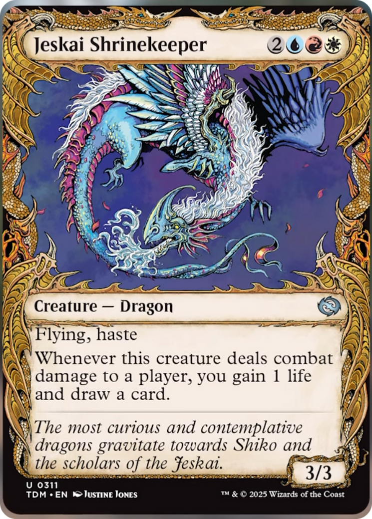 Jeskai Shrinekeeper (Showcase) [Tarkir: Dragonstorm] | Gear Gaming Bentonville