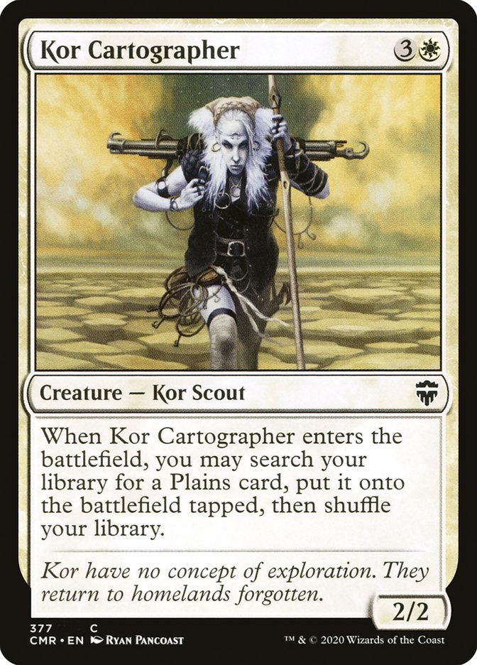 Kor Cartographer (377) [Commander Legends] | Gear Gaming Bentonville