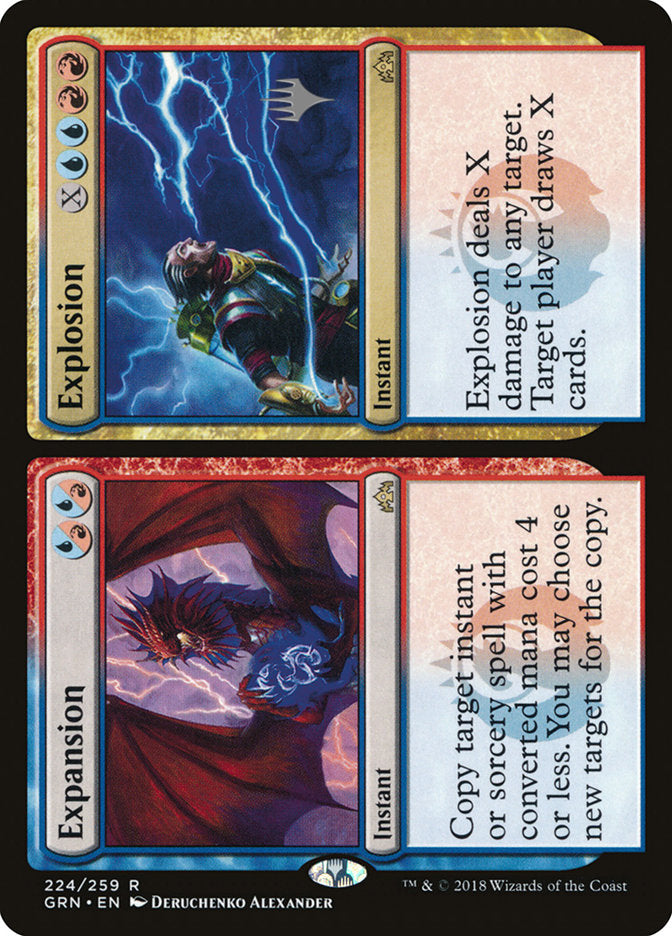 Expansion // Explosion (Promo Pack) [Guilds of Ravnica Promos] | Gear Gaming Bentonville