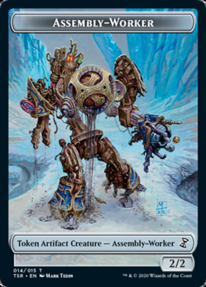 Assembly-Worker Token [Time Spiral Remastered Tokens] | Gear Gaming Bentonville