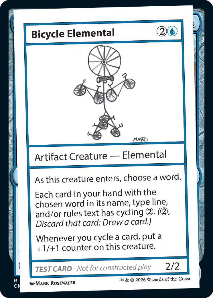 Bicycle Elemental [Mystery Booster Playtest Cards] | Gear Gaming Bentonville