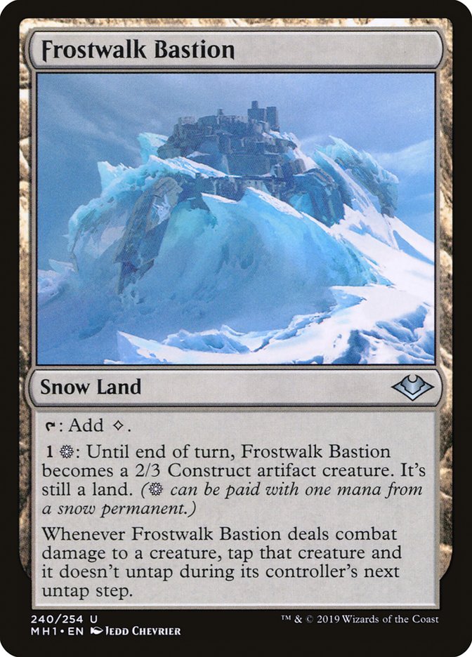 Frostwalk Bastion [Modern Horizons] | Gear Gaming Bentonville