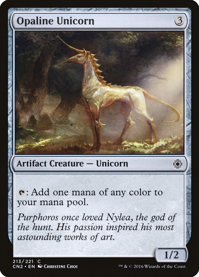 Opaline Unicorn [Conspiracy: Take the Crown] | Gear Gaming Bentonville