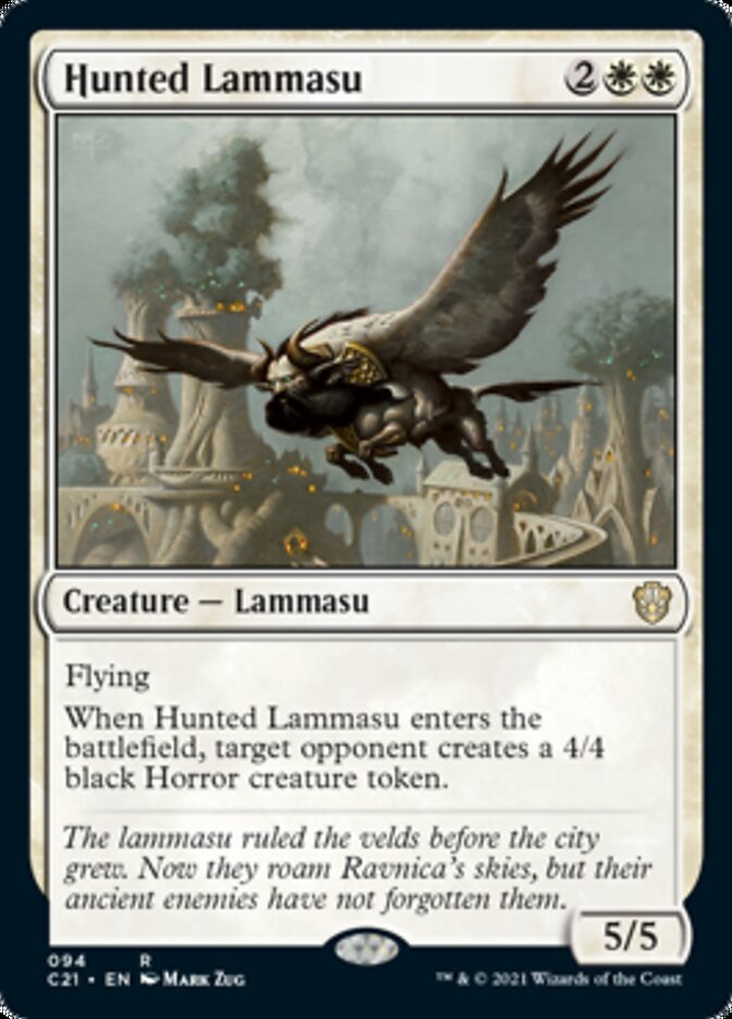 Hunted Lammasu [Commander 2021] | Gear Gaming Bentonville