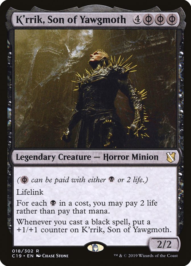 K'rrik, Son of Yawgmoth [Commander 2019] | Gear Gaming Bentonville