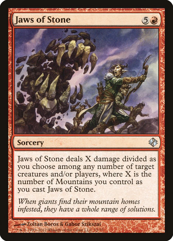 Jaws of Stone [Duel Decks: Venser vs. Koth] | Gear Gaming Bentonville